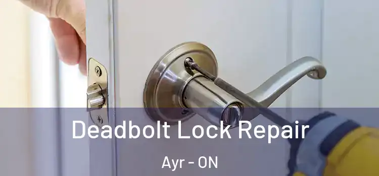Deadbolt Lock Repair Ayr - ON
