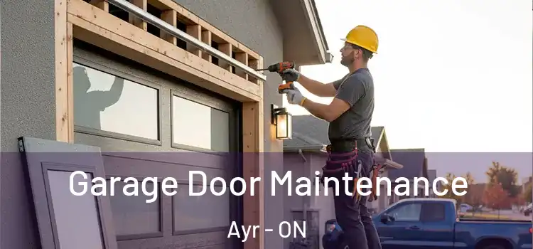 Garage Door Maintenance Ayr - ON