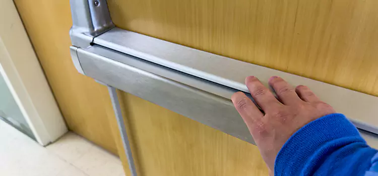 Installing a Push Bar on a Door Ayr