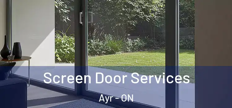  Screen Door Services Ayr - ON